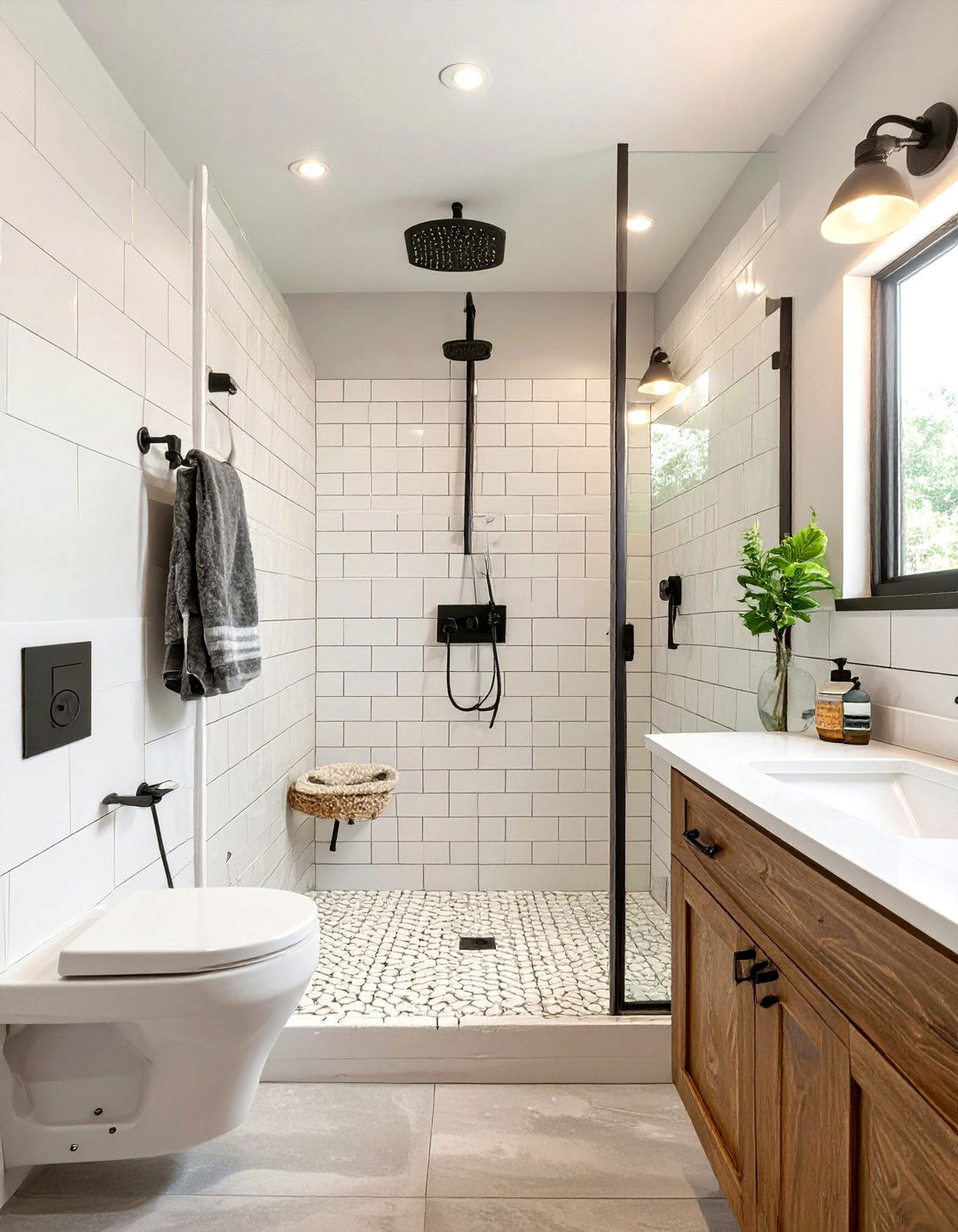 Tub to Shower Conversion - 30 shower small bathroom ideas