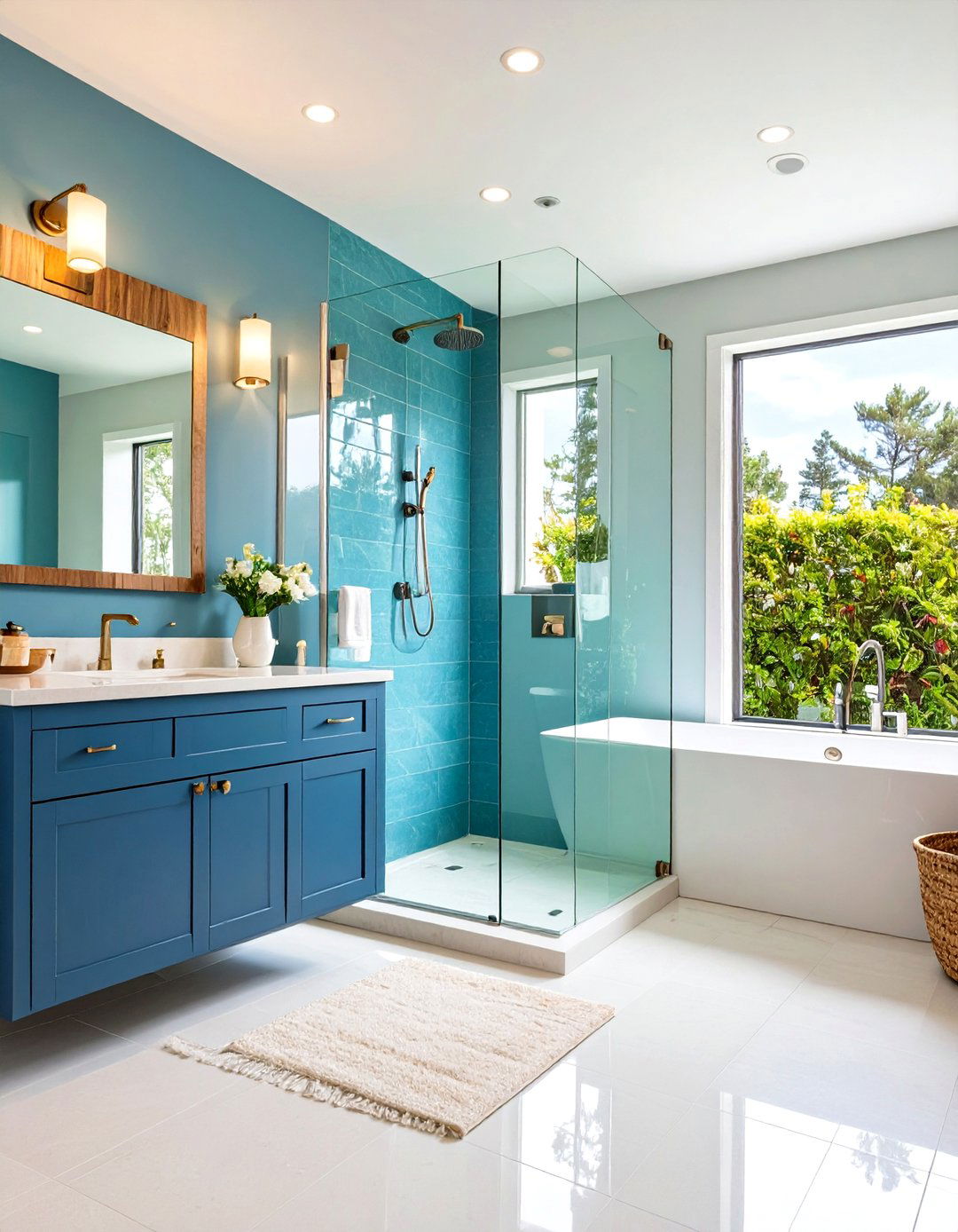 Tub to Shower Conversion - 30 remodel small bathroom ideas