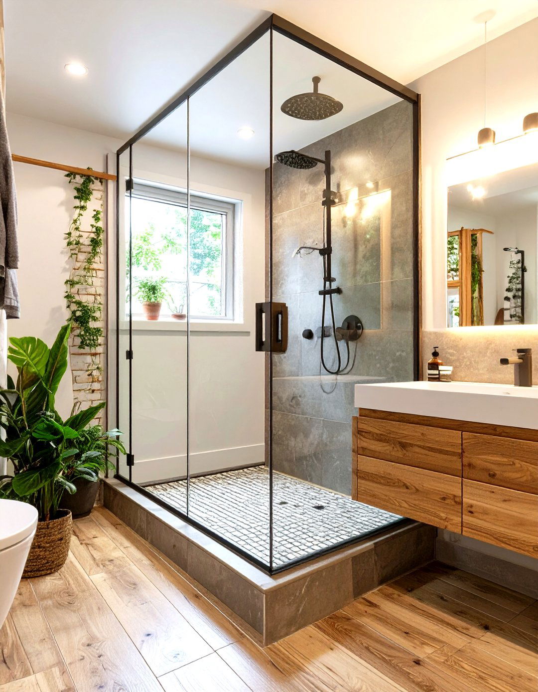 Tub to Shower Conversions - 30 tiny bathroom ideas
