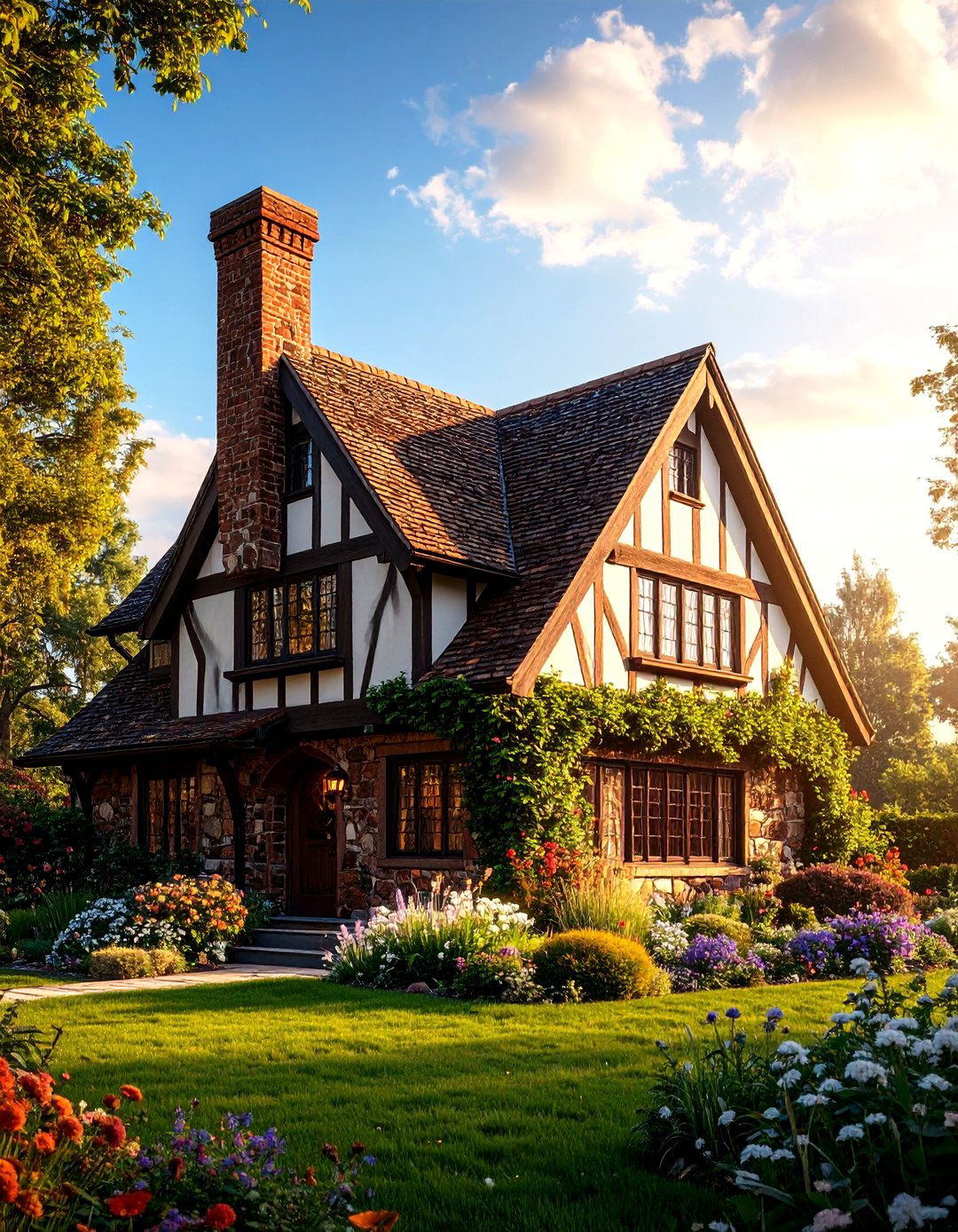 Tudor Style Home Revival - 30 exterior house design ideas