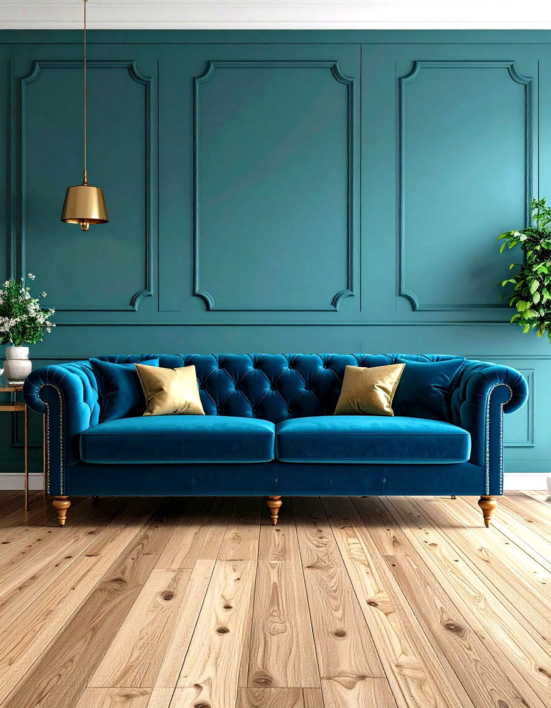 Tufted Upholstery - 30 retro interior design ideas