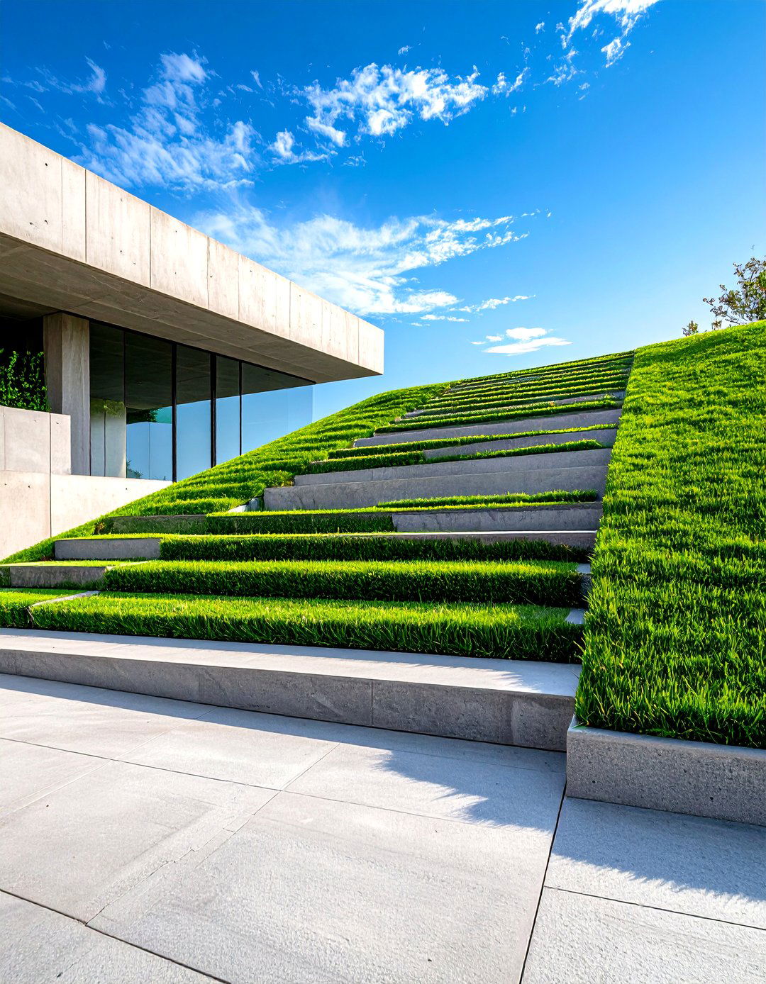 Turf Block Outdoor Steps - 30 outdoor steps ideas