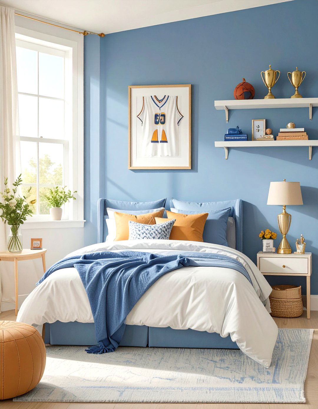 Tween Bedroom Designed with a Passion for Sports - 30 tween bedroom ideas