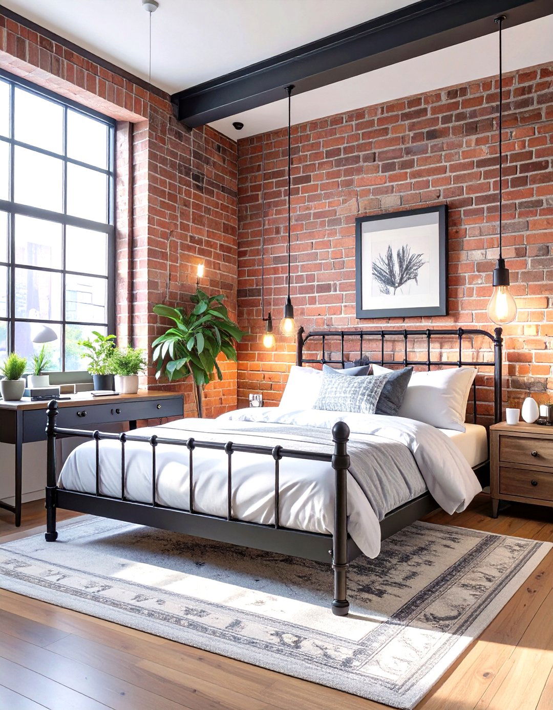 Tween Bedroom Featuring Industrial Style Furniture - 30 tween bedroom ideas