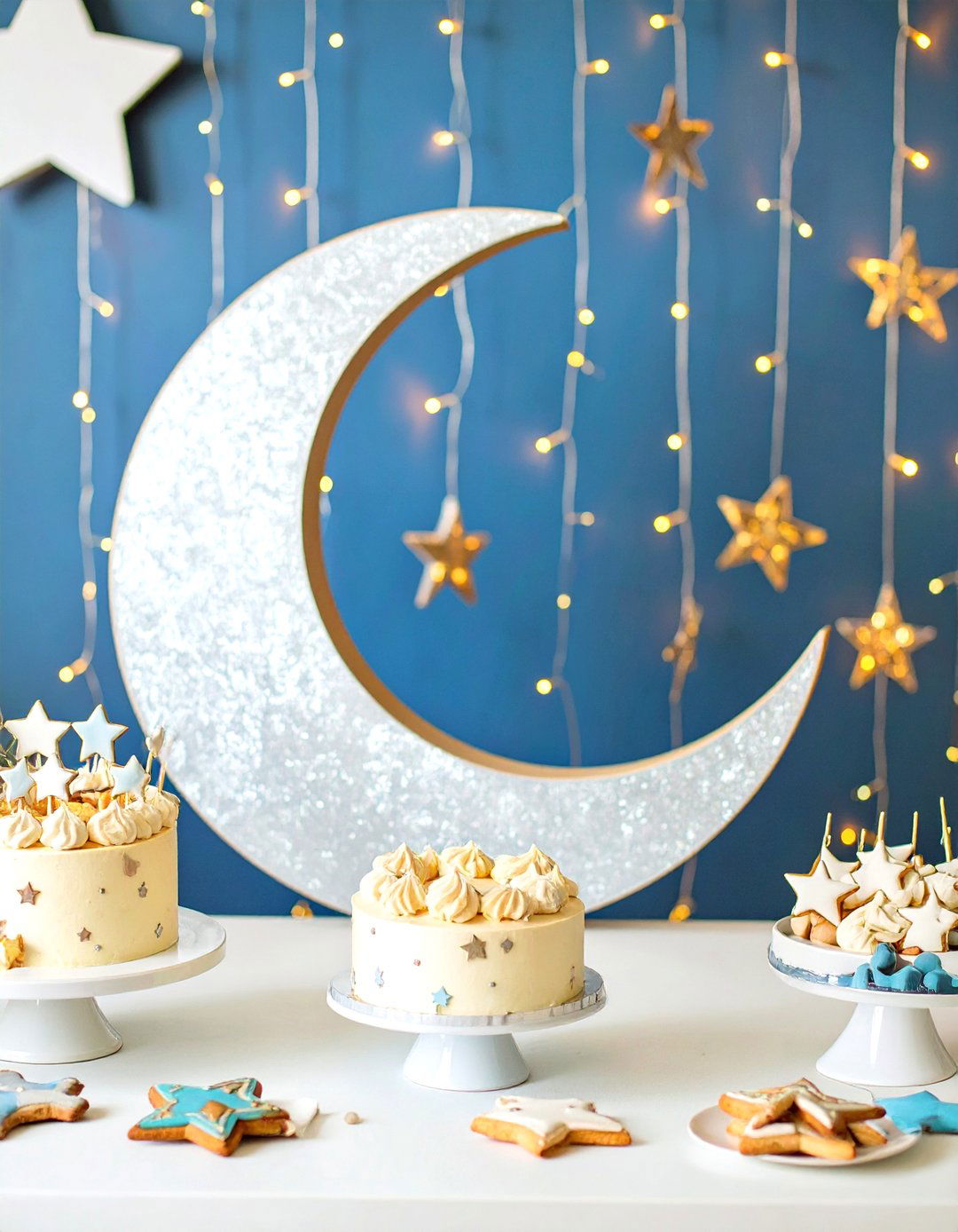 Twinkle Twinkle Little Star Celestial Theme - 30 unique baby shower decoration ideas