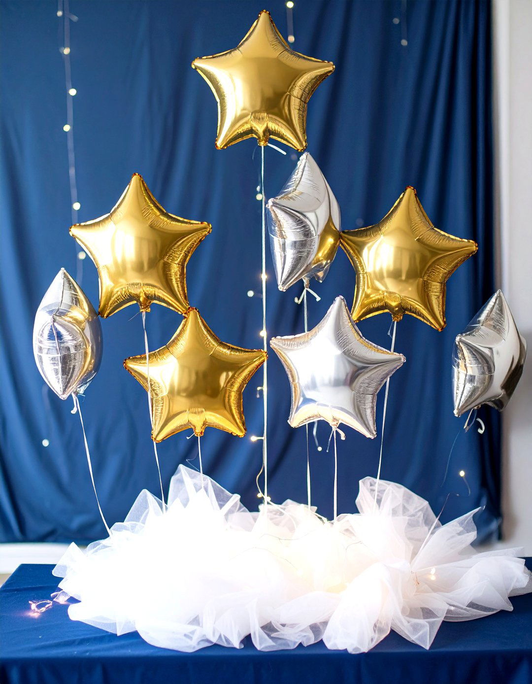 Twinkle Twinkle Little Star Display - 30 baby shower centerpiece ideas