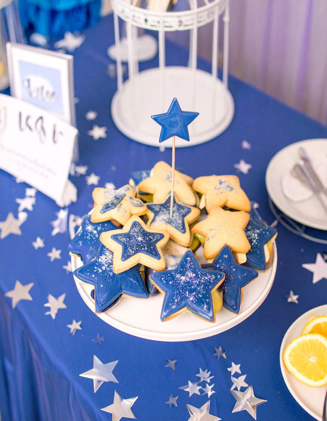 Twinkle Twinkle Little Star Treats - 30 baby shower food ideas boy