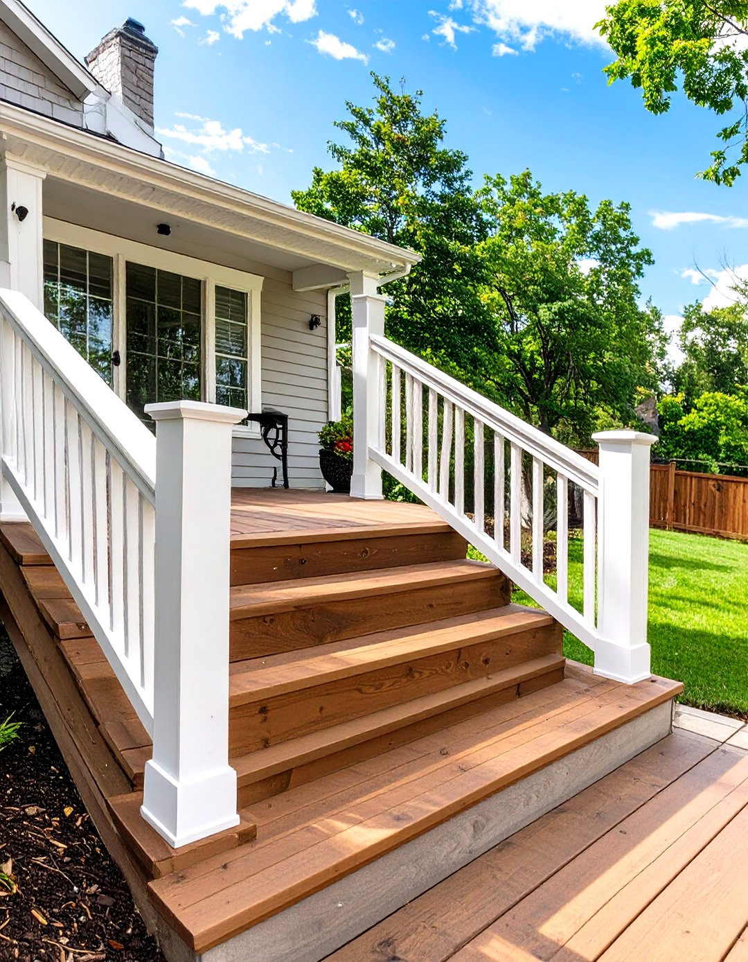 30 Split Level 2 Level Deck Designs for Your Backyard - We Love Home Blog