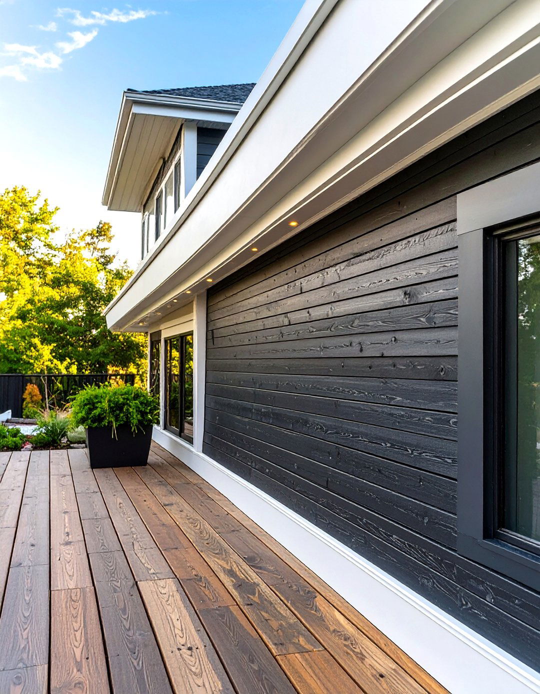 Two Tone Composite Fascia - 30 deck fascia ideas
