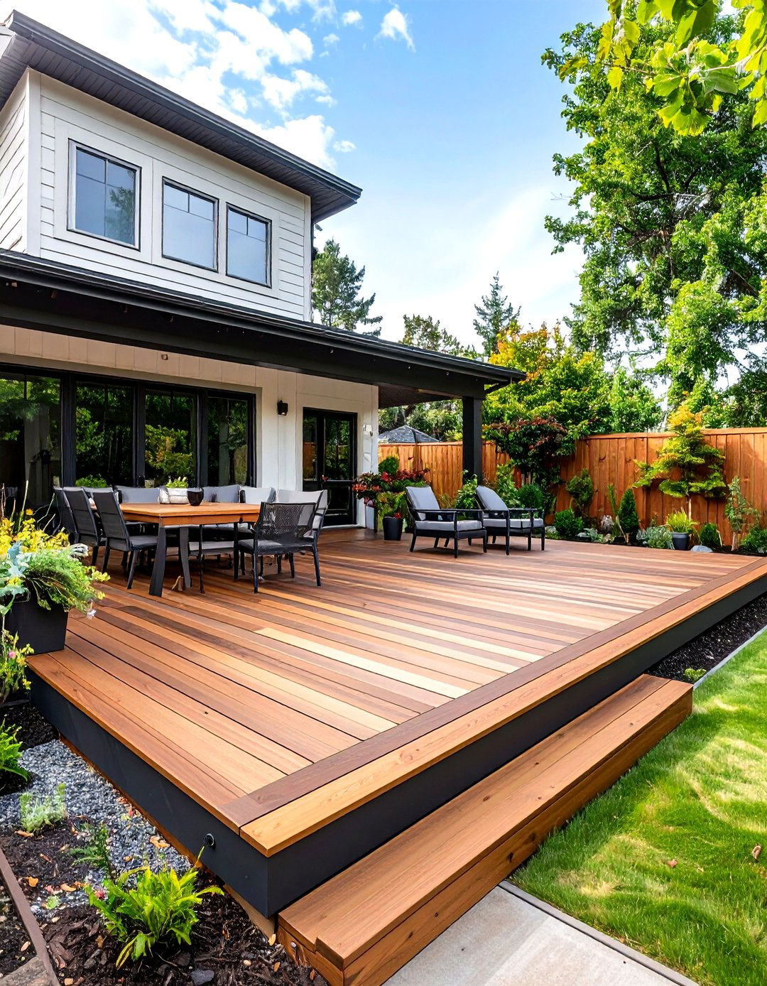 30 Stunning Raised Deck Ideas for Your Backyard - We Love Home Blog