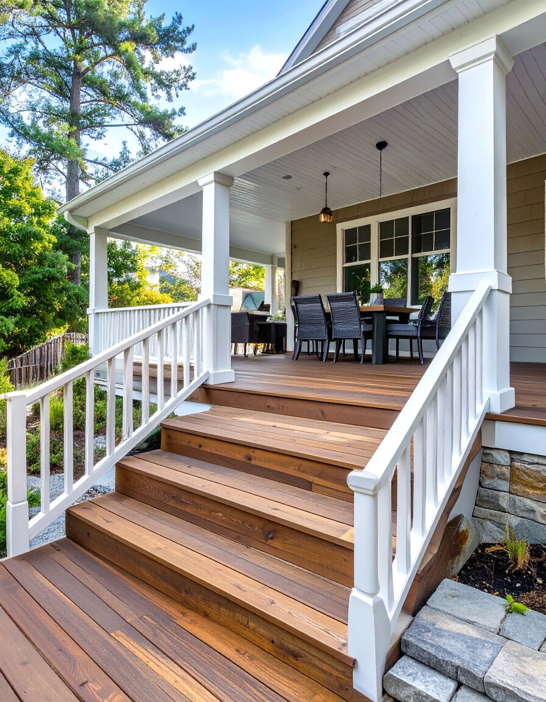 Two Tone Deck Color Combination - 30 deck color ideas
