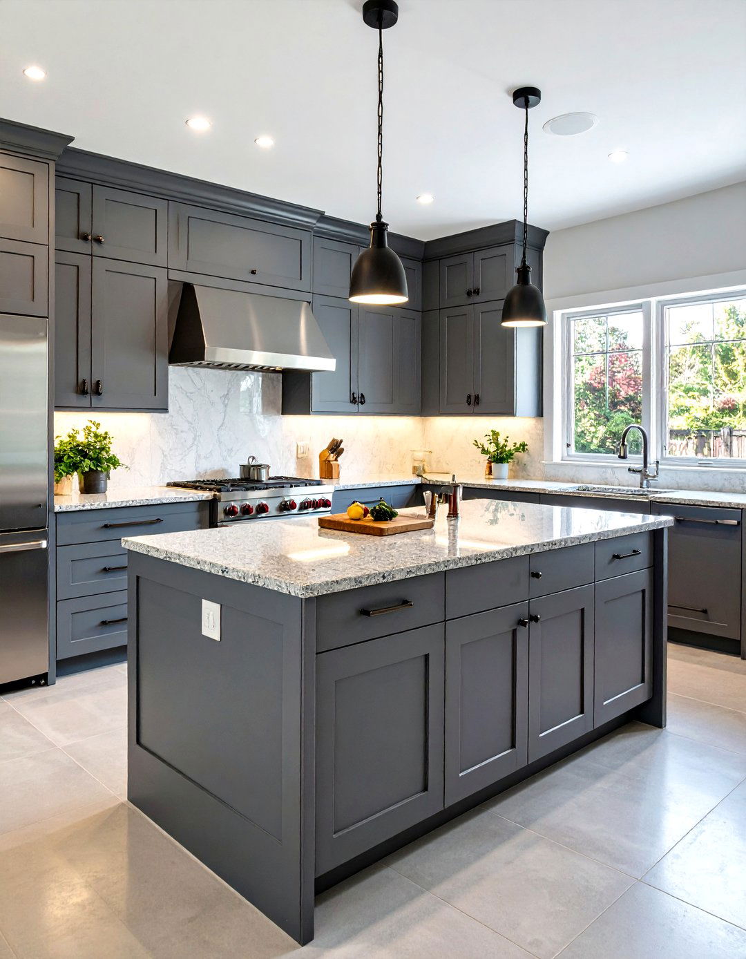 Two Tone Grey Kitchen Cabinets - 30 grey kitchen cabinets ideas