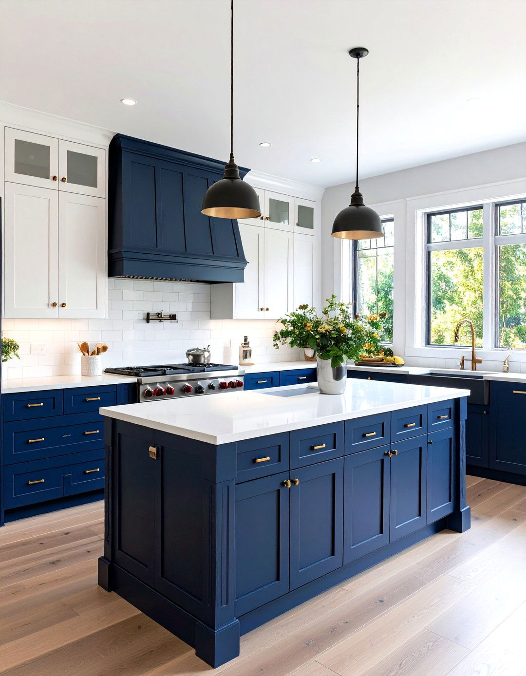 Two Tone Kitchen Cabinets - 30 kitchen paint ideas