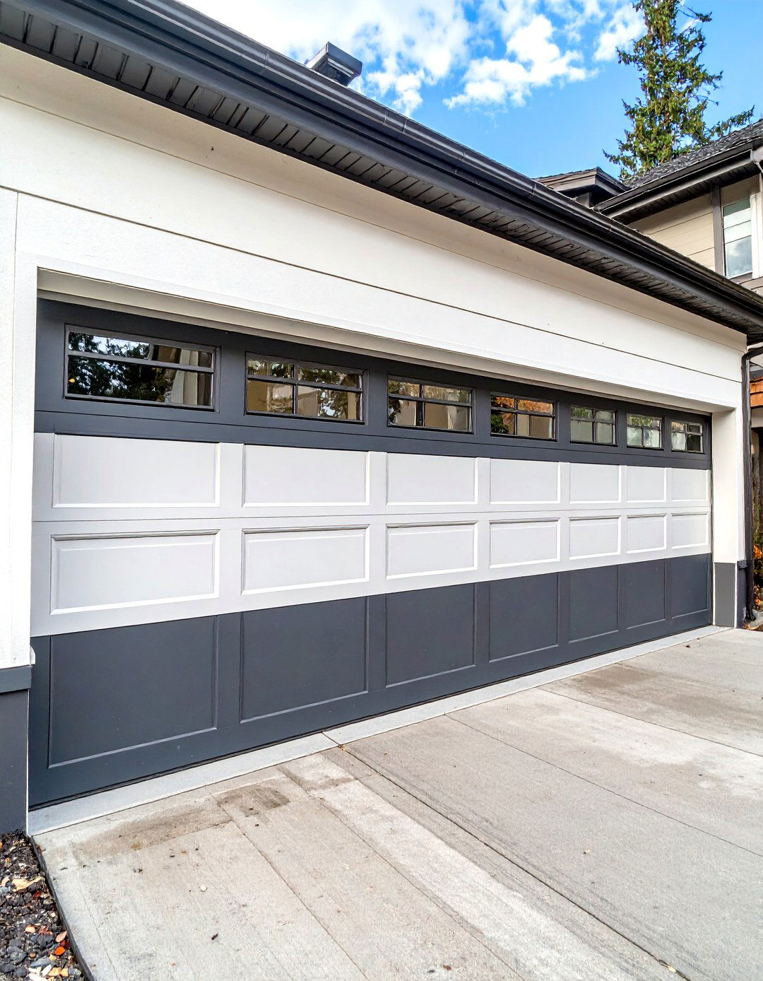 Two Tone Painted Walls - 30 cheap garage wall ideas
