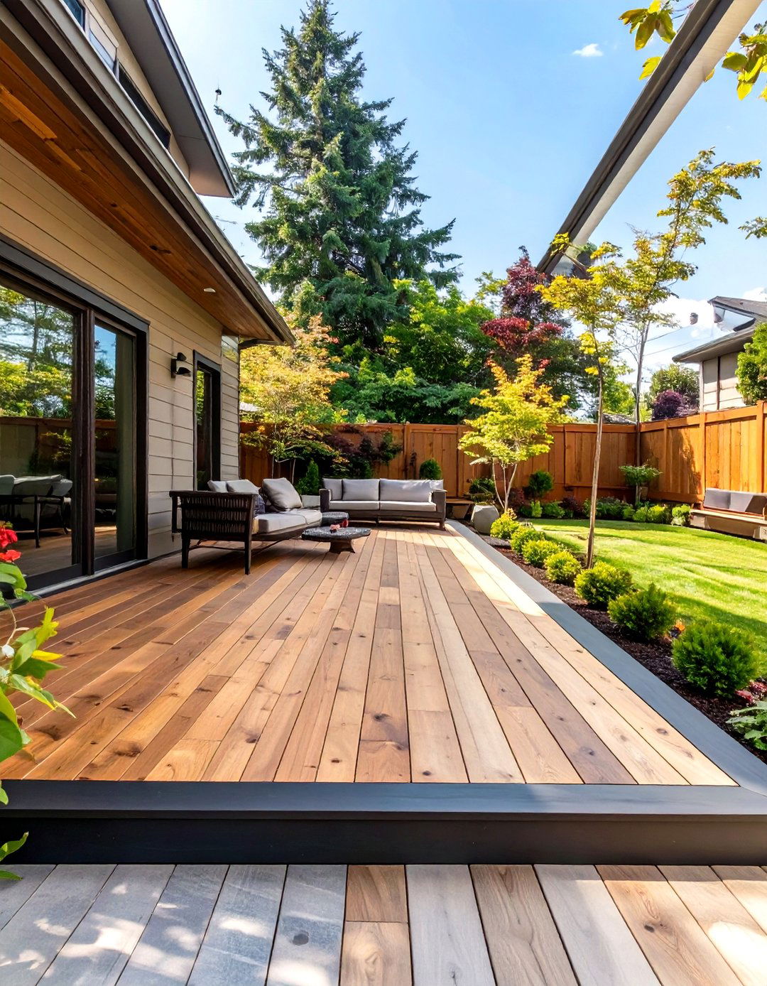 30 Creative Wood Deck Ideas for Your Outdoor Oasis - We Love Home Blog