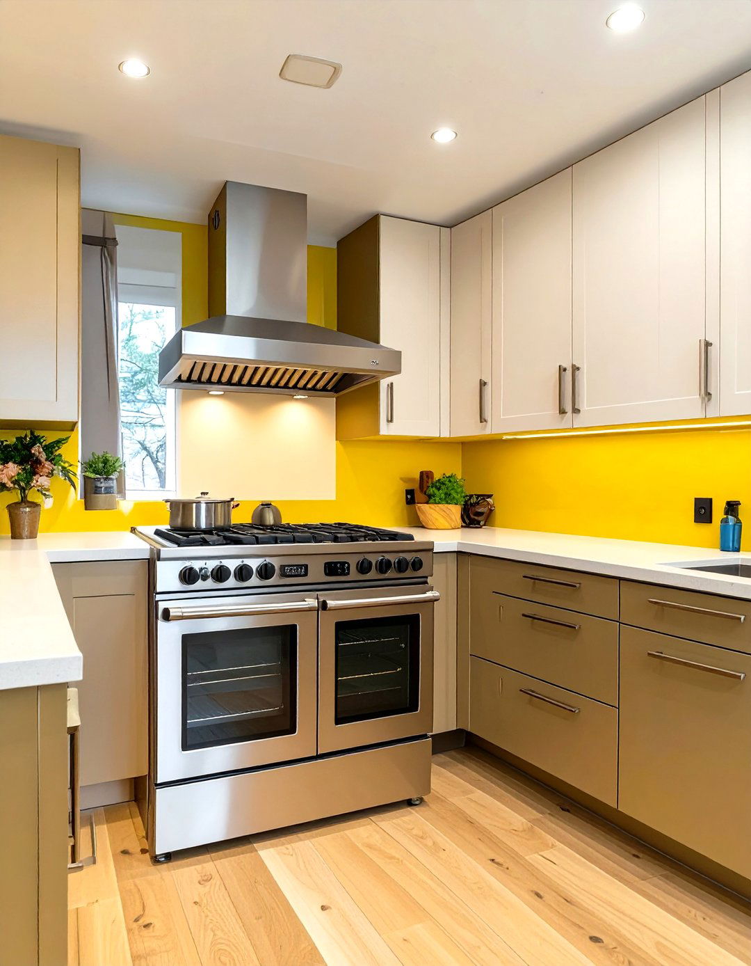 U Shaped Kitchen with a Double Oven - 30 u shaped kitchen designs