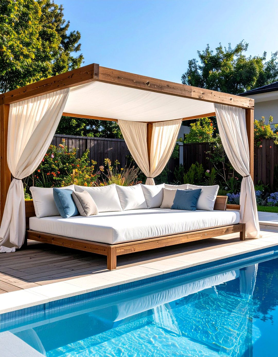 U Shaped Outdoor Daybed Seating - 30 outdoor seating ideas