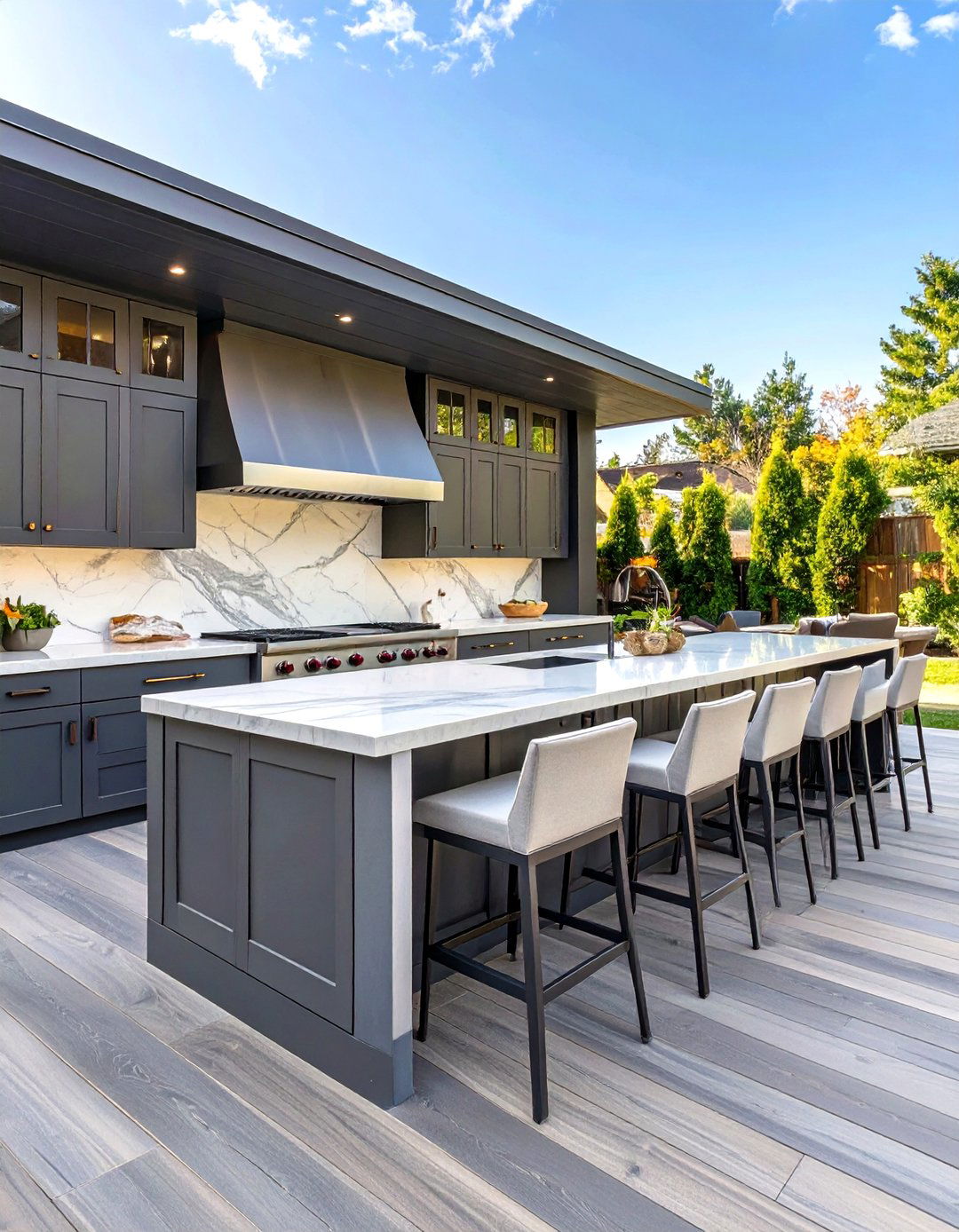 U Shaped Summer Kitchen Design - 30 summer kitchen ideas