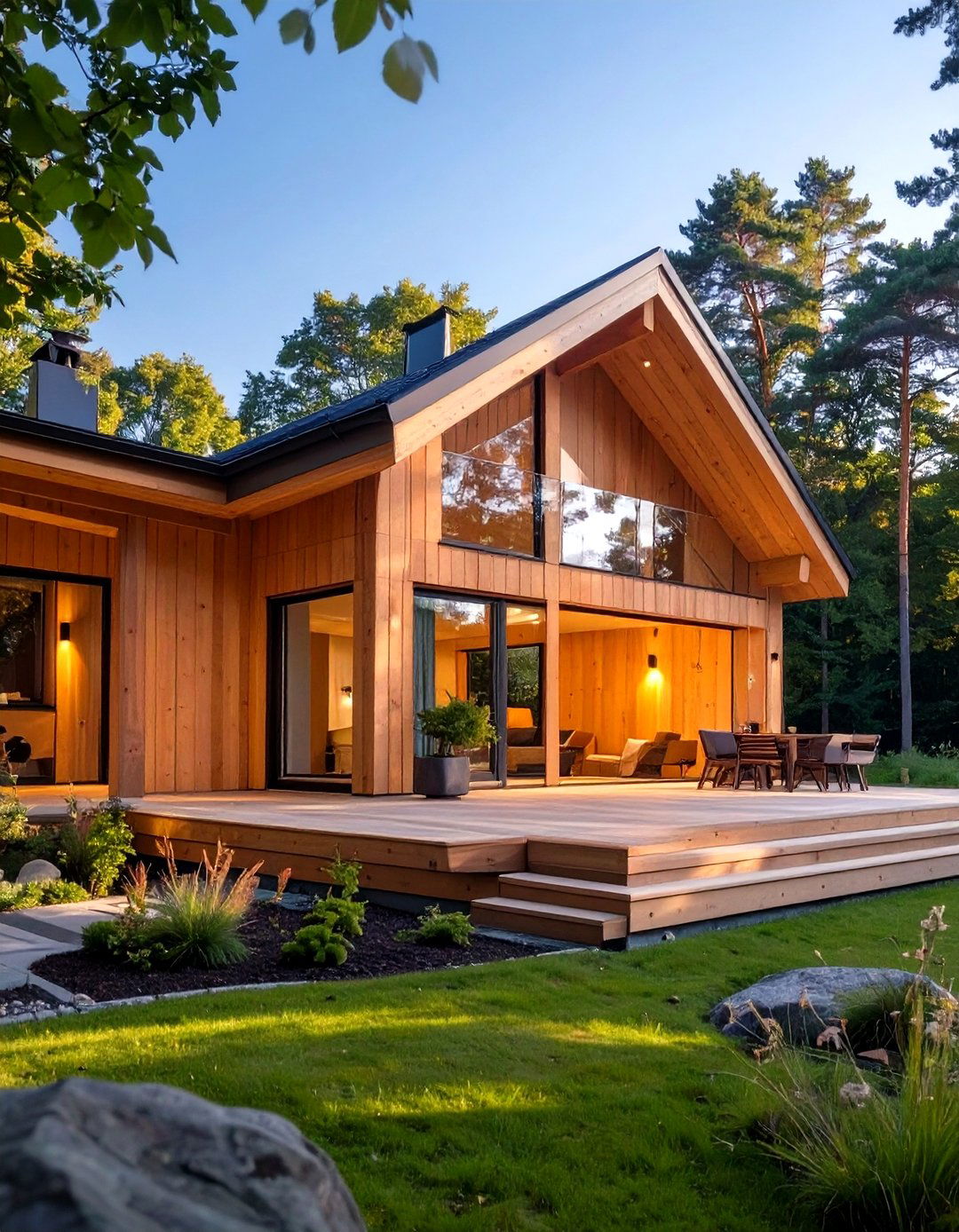 Unadorned Interior Walls - 30 scandinavian house design ideas