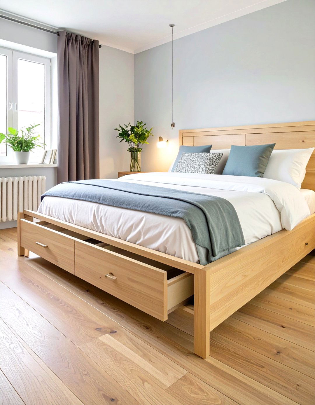 Under Bed Storage Drawers for a Small Bedroom - 30 small bedroom decorating ideas