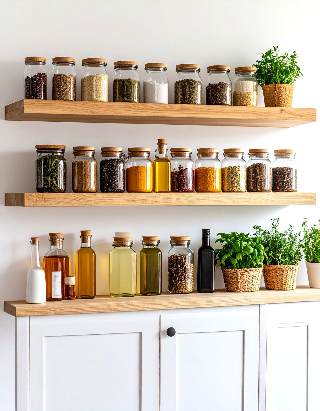 Under Cabinet Kitchen Shelves - 30 kitchen shelves ideas