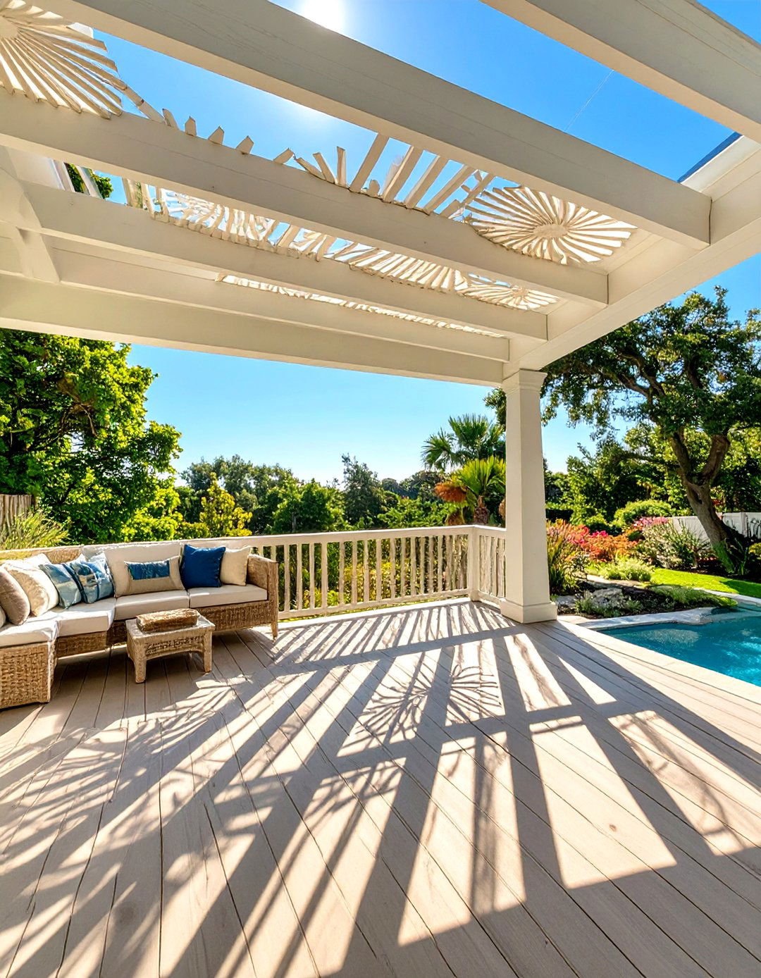30 Creative Under Deck Lattice Ideas for Your Yard - We Love Home Blog