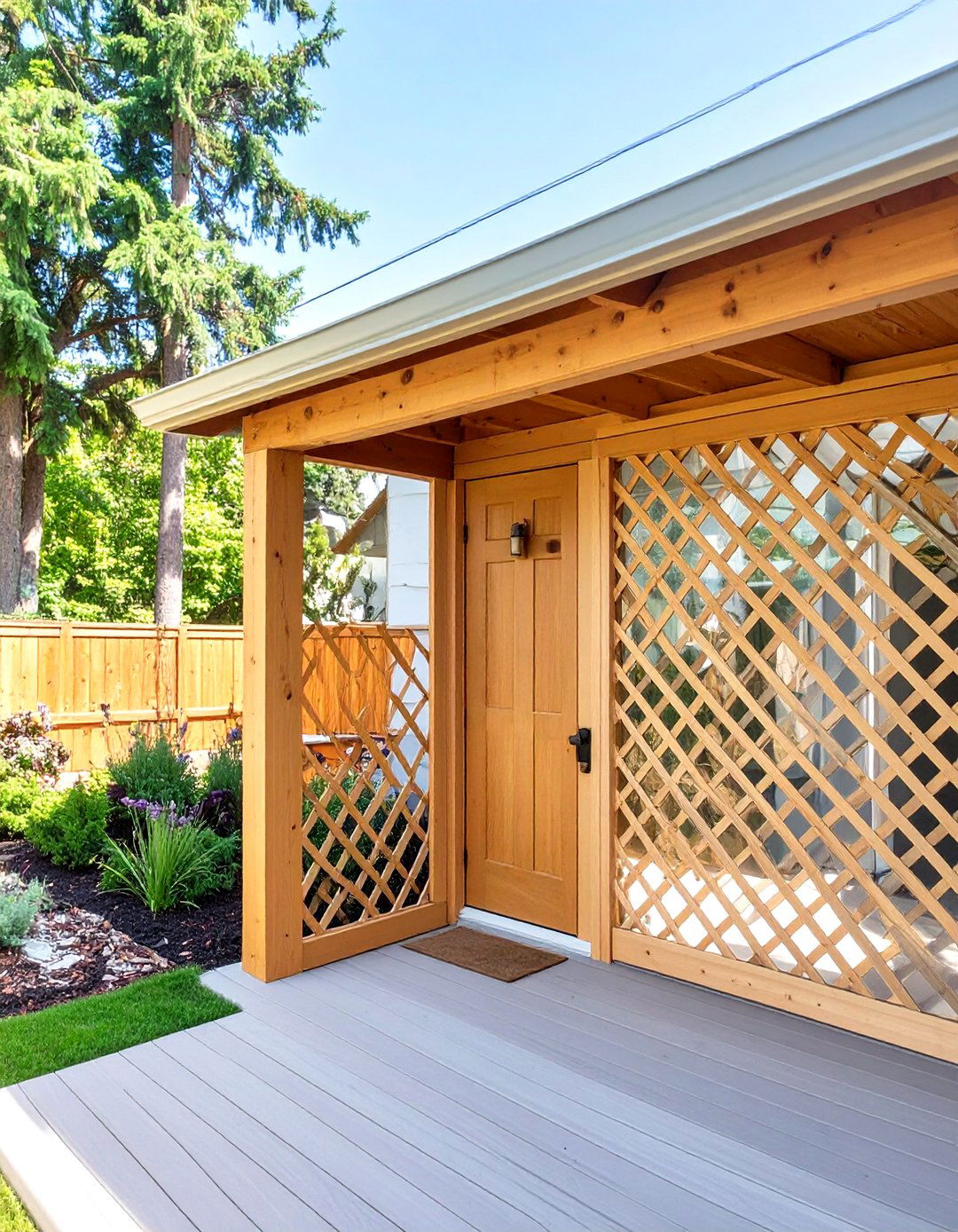 30 Creative Under Deck Lattice Ideas for Your Yard - We Love Home Blog