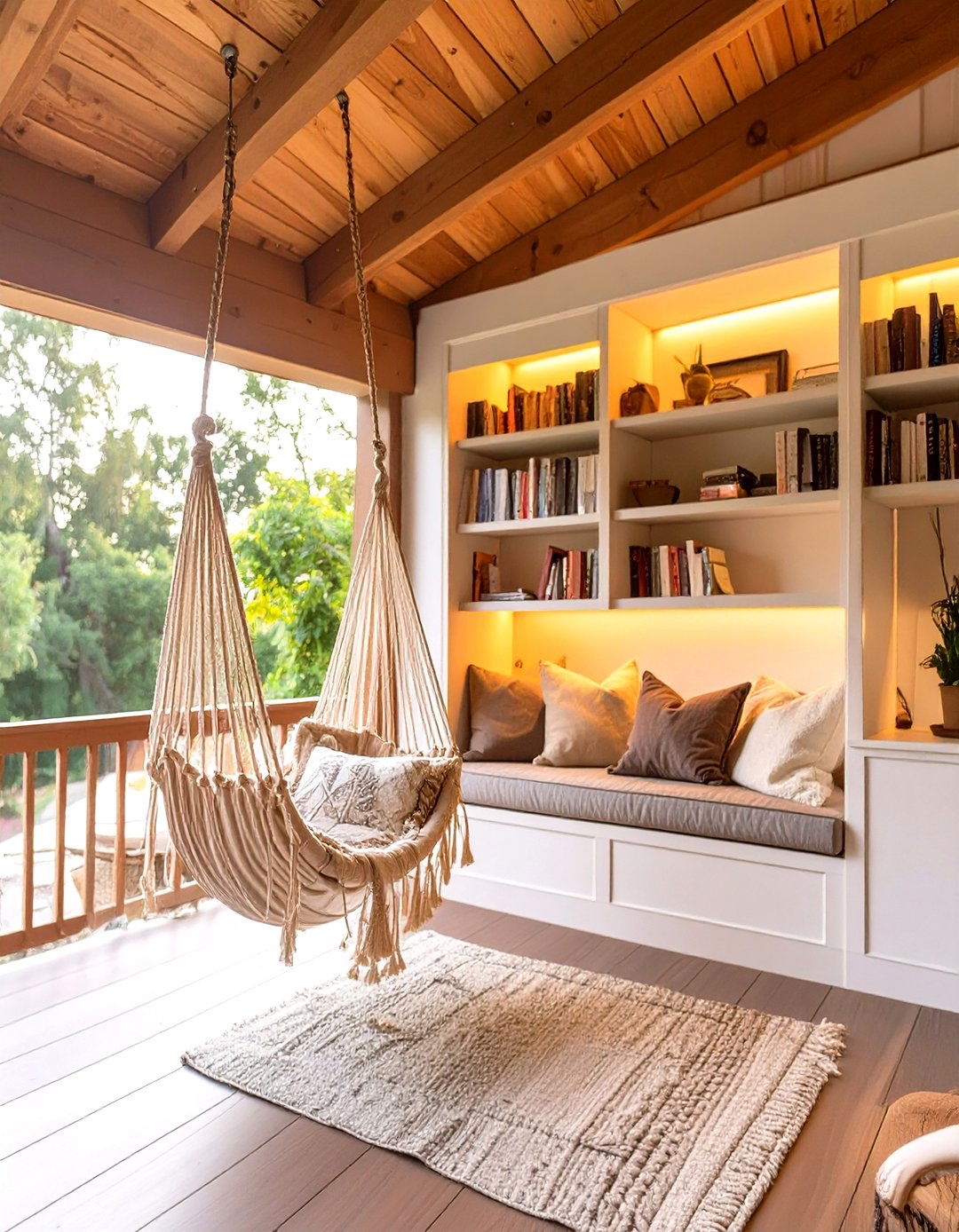 Under Deck Reading Nook - 30 enclosing under a deck ideas