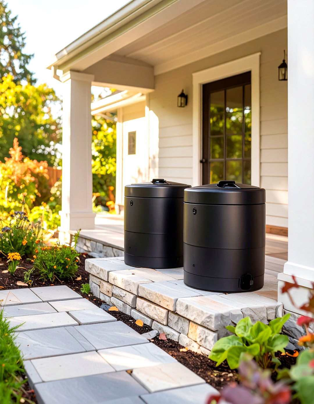 Under Porch Compost Bin Station - 30 under porch ideas