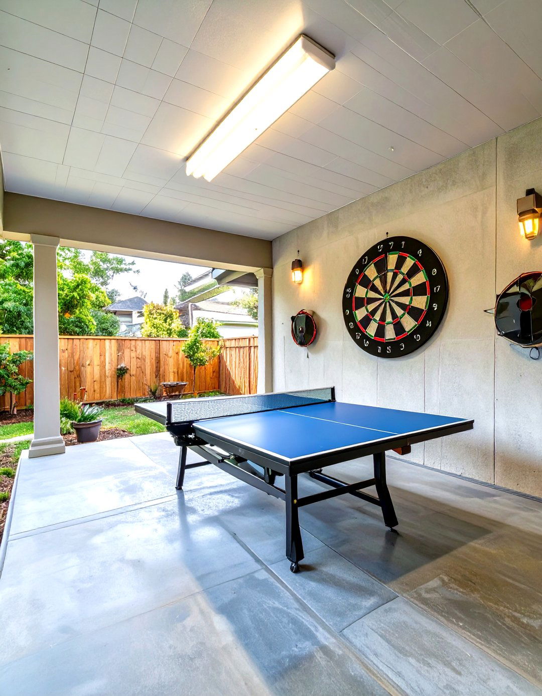 Under Porch Game and Recreation Zone - 30 under porch ideas