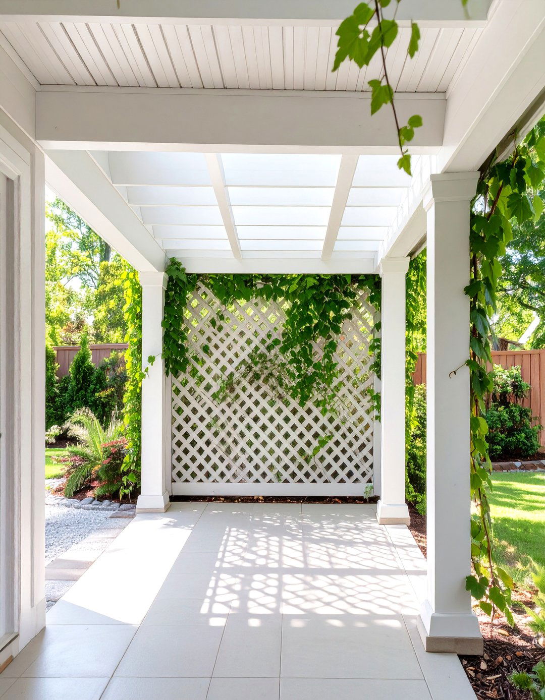 Under Porch Lattice Privacy Screen - 30 under porch ideas