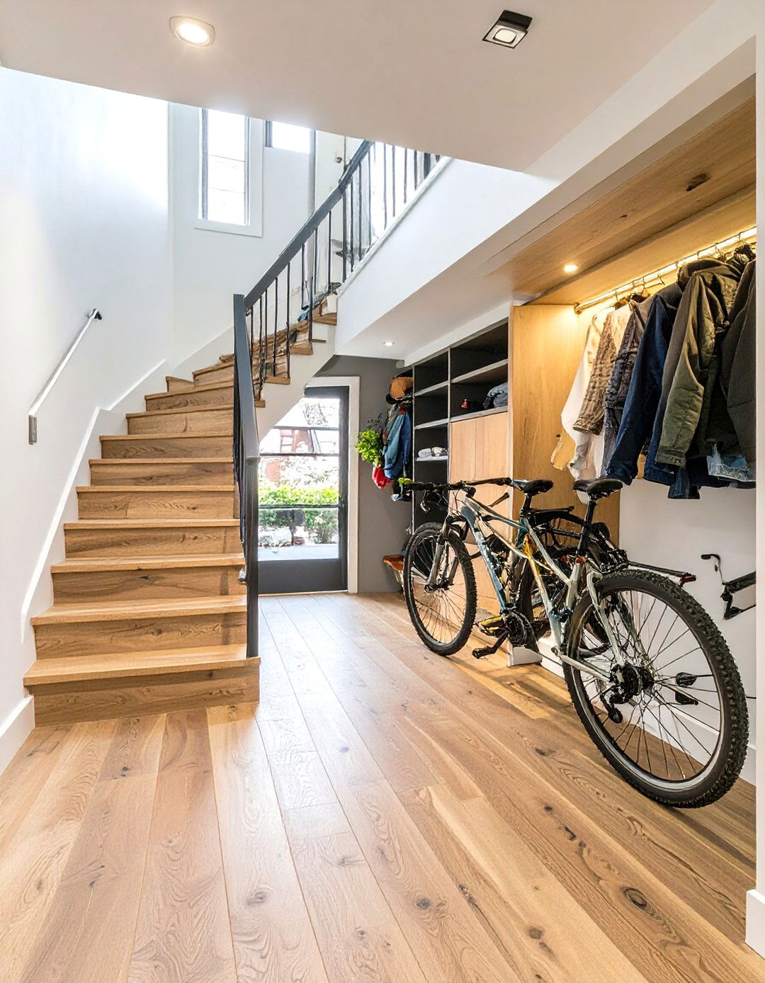 Under Stair Bicycle Storage Solution - 30 under stair closet storage ideas