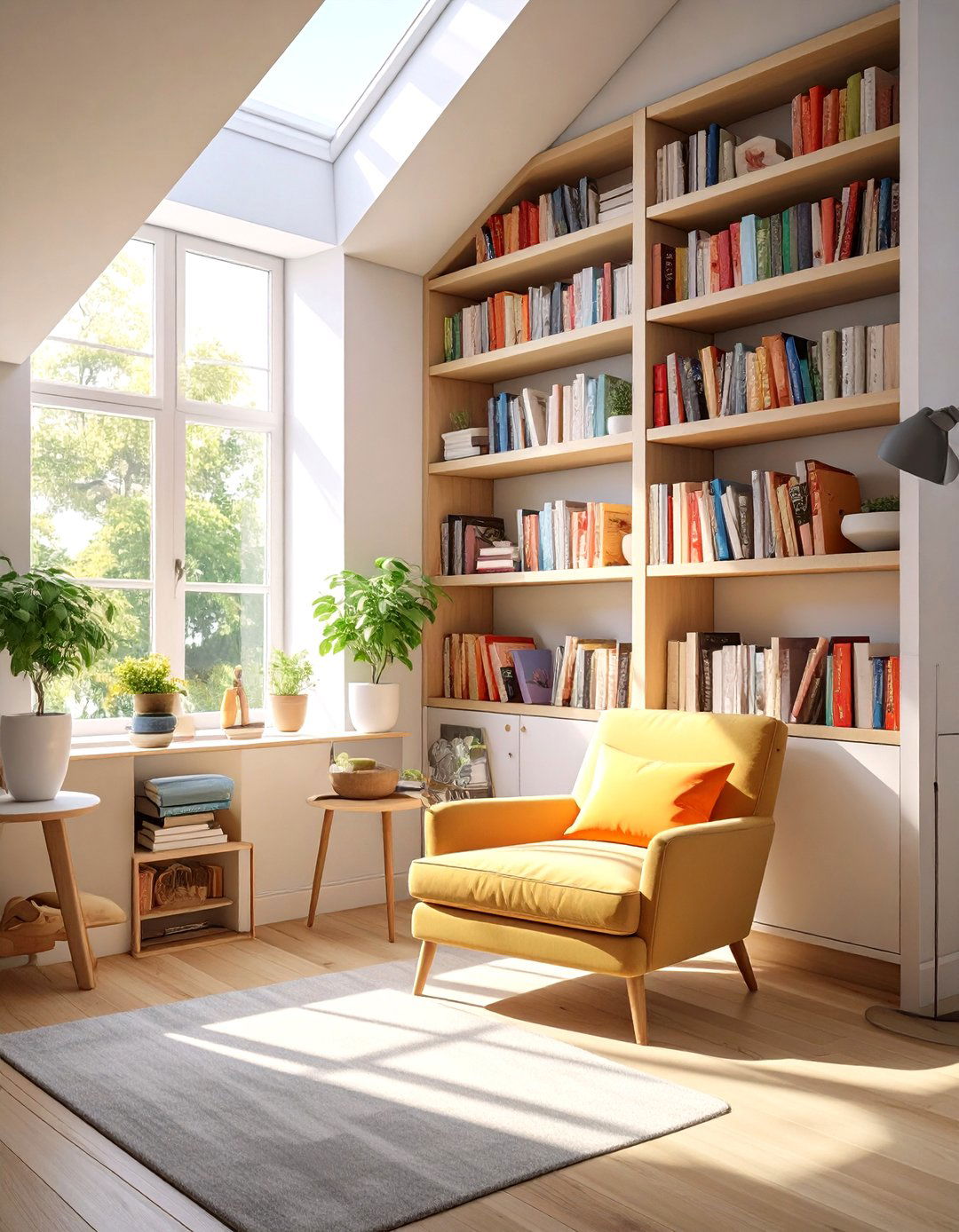 Under Stair Bookshelf Nook - 30 under stair closet storage ideas