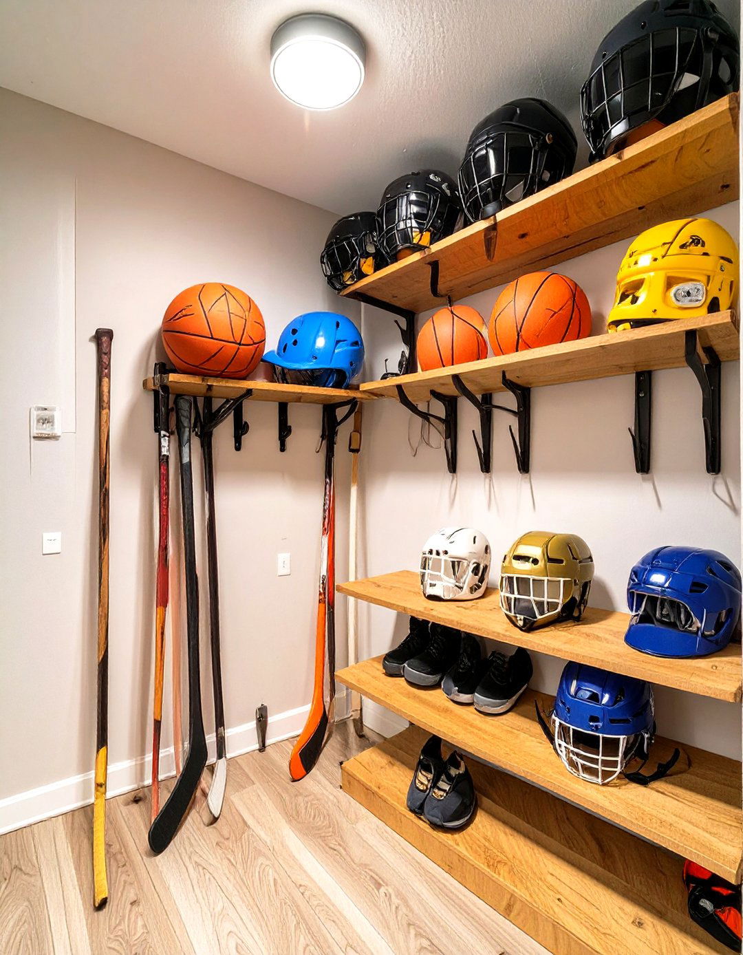 Under Stair Sports Equipment Storage - 30 under stair closet storage ideas
