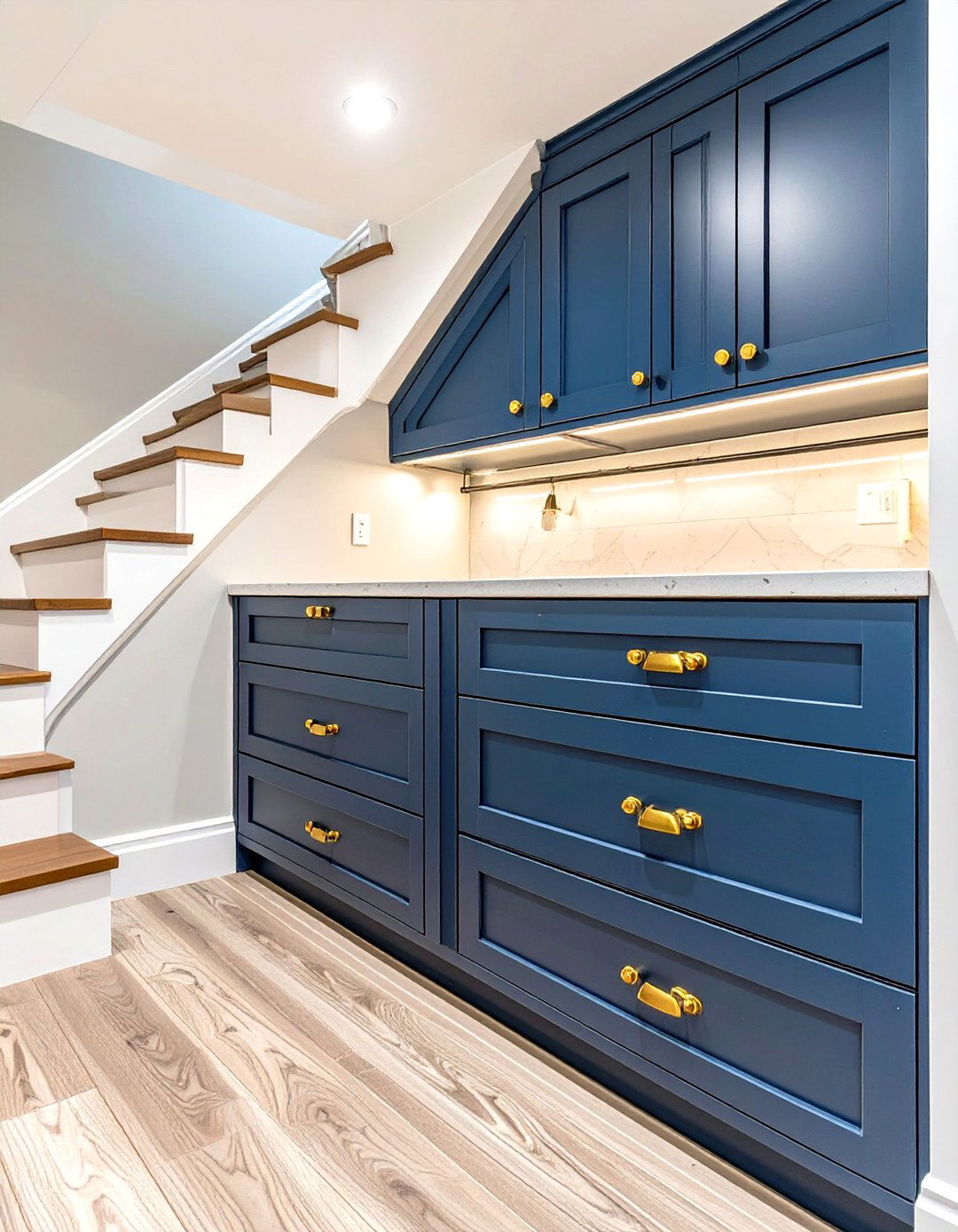 Under Stairs Custom Cabinetry - 30 under stairs closet ideas