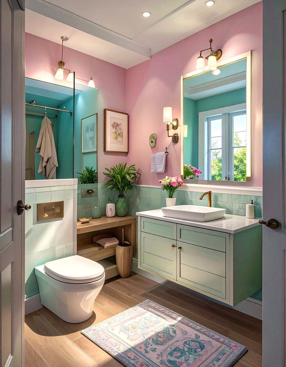 Under Stairs Powder Room - 30 under stairs closet ideas