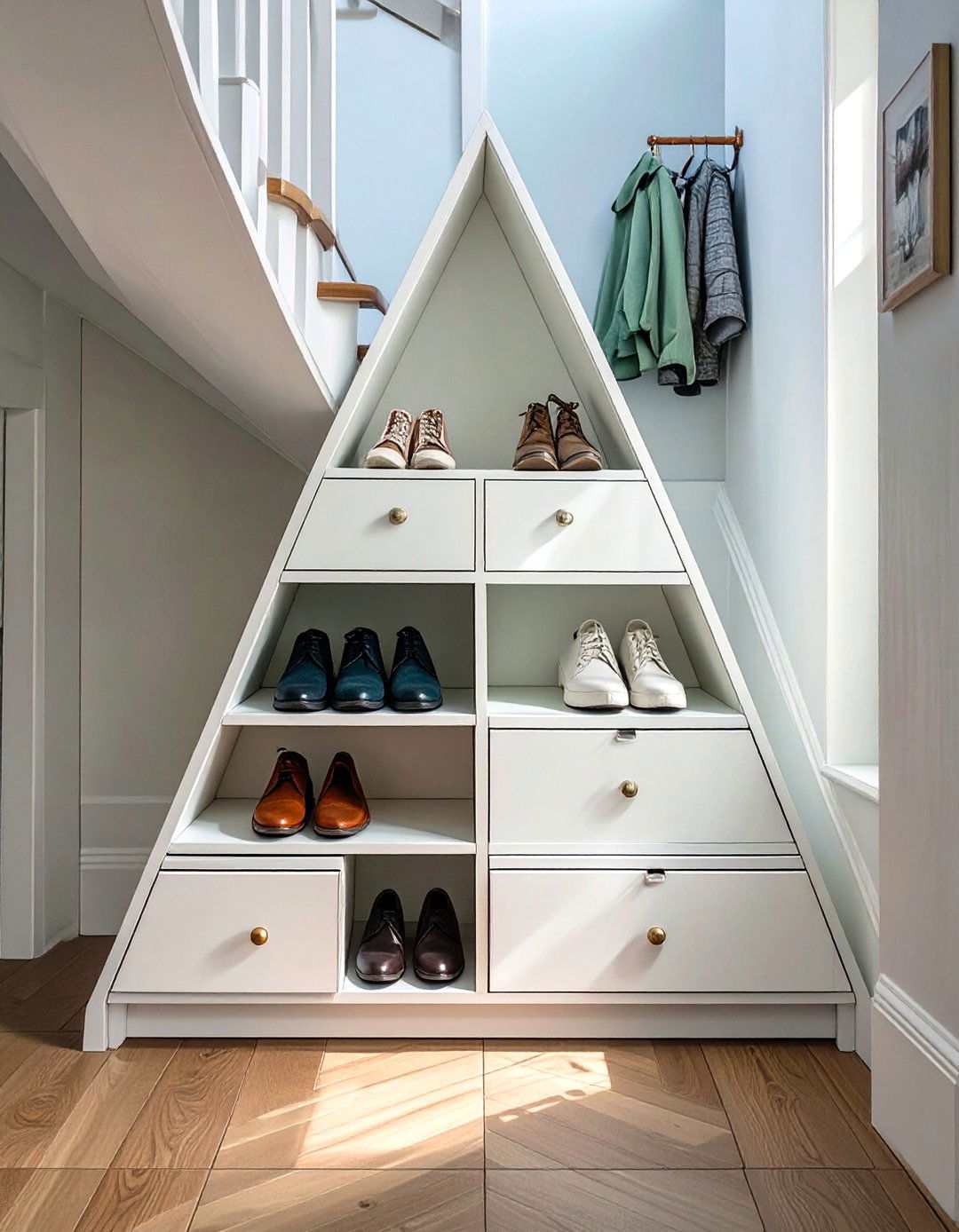 30 Clever Under Stairs Closet Ideas to Save Space