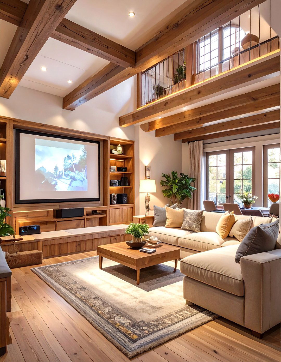 Under Stairs Small Home Theater Conversion - 30 small home theater ideas