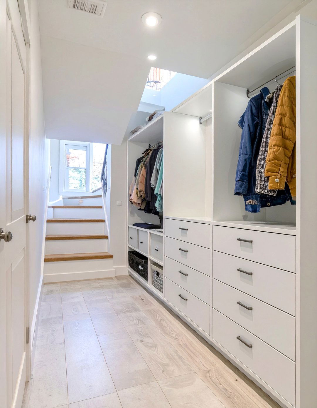 Under Stairs Storage Conversion - 30 hallway storage ideas
