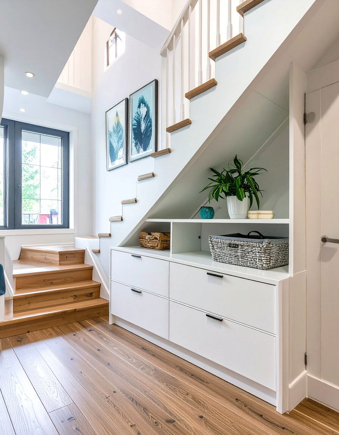 Under Stairway Storage Solutions - 30 stairway decor ideas