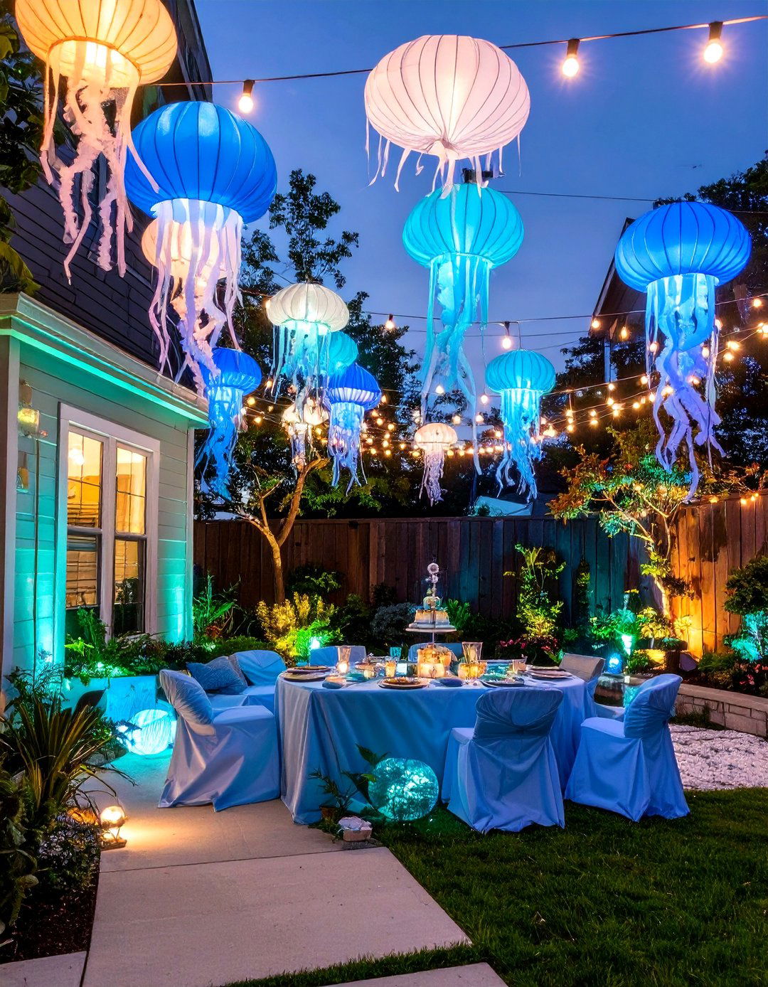 Under the Sea Adventure - 30 backyard sweet 16 party ideas at home