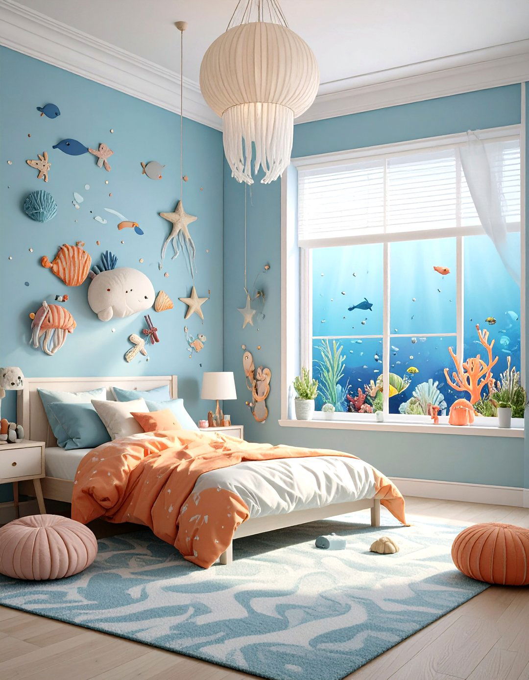 Under the Sea Aquatic Wonderland - 30 toddler bedroom ideas