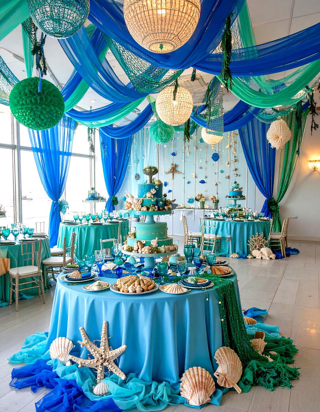 Under the Sea Baby Shower - 30 baby shower ideas for boys
