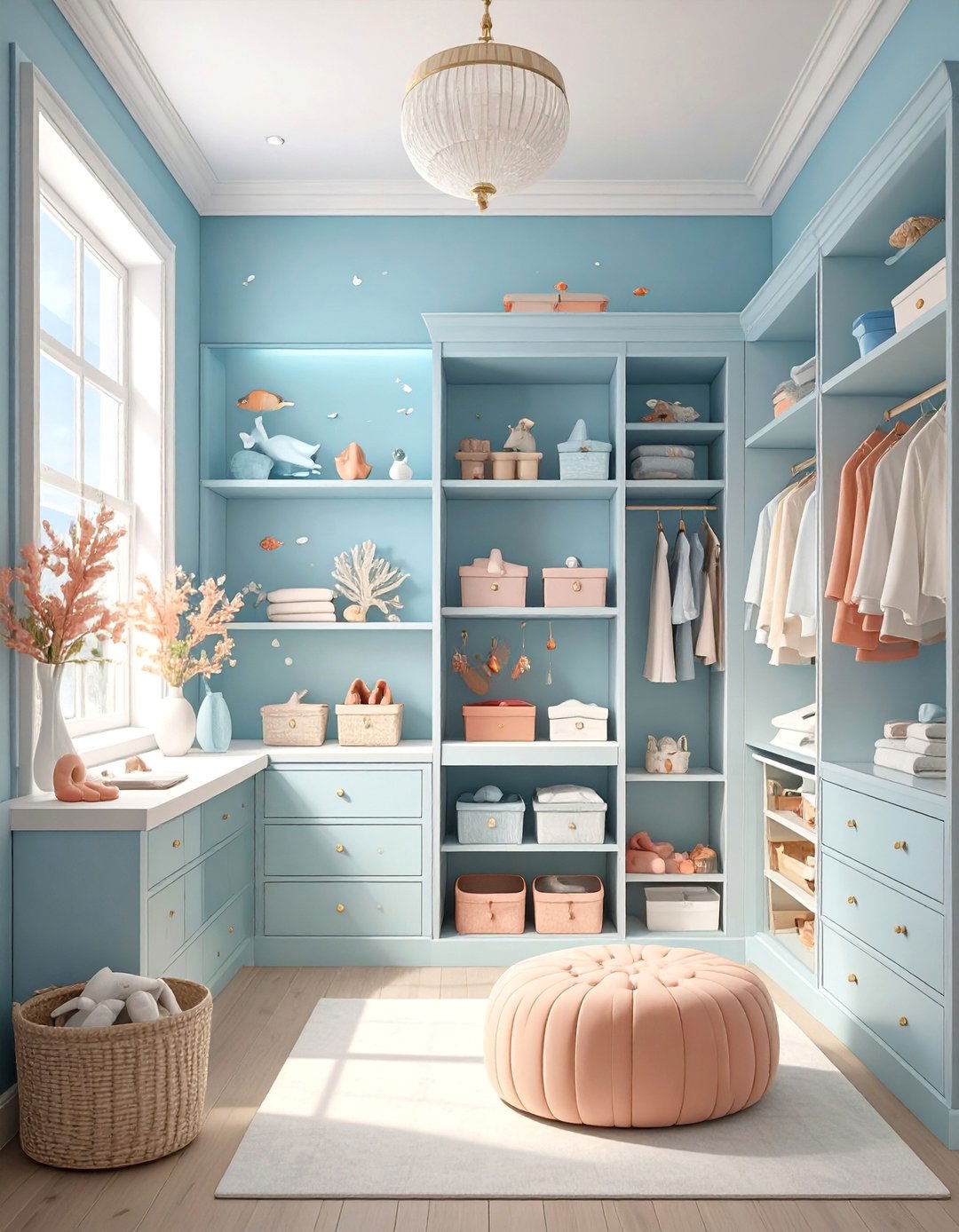 Under the Sea Nursery Closet - 30 nursery closet ideas