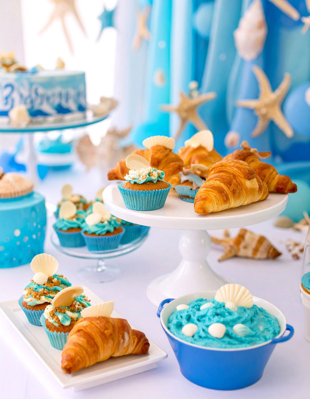 Under the Sea Ocean Delights - 30 baby shower menu ideas