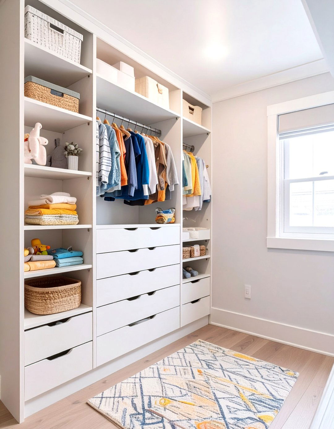 Under the Stairs Nook Closet - 30 baby closet ideas