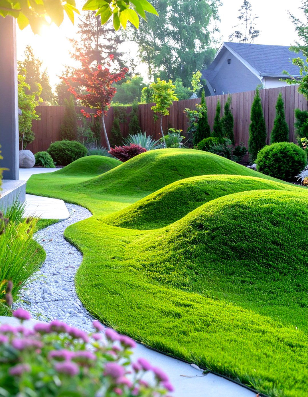 30 Small Backyard Turf Ideas for Low-Maintenance Lawns