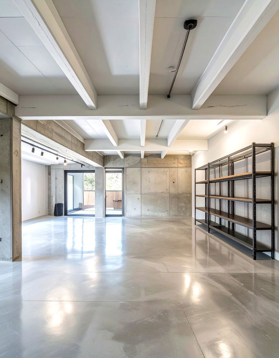 Unfinished Aesthetic Minimalist Basement - 30 minimalist home design ideas