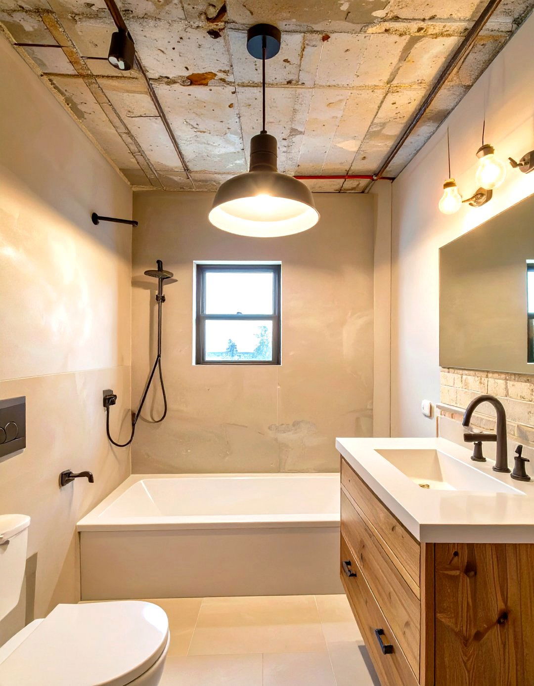 30 Unfinished Basement Bathroom Ideas for Your Reno - We Love Home Blog