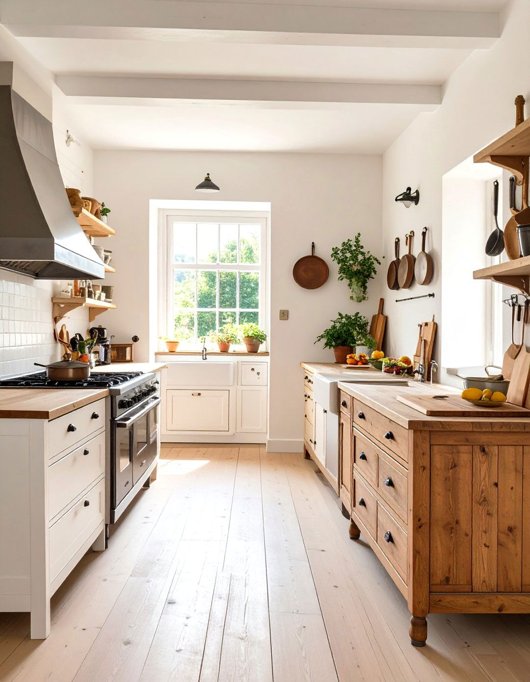 Unfitted Freestanding Kitchen - 30 country kitchen designs